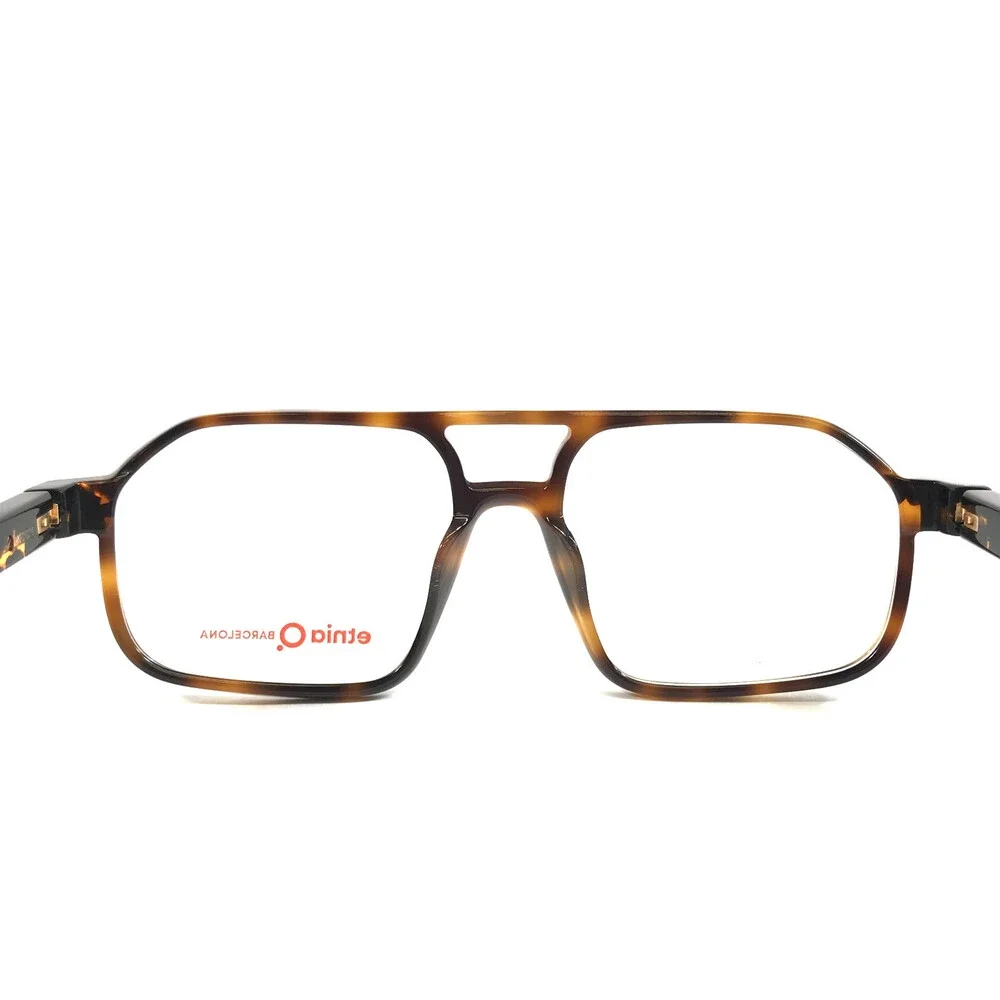 Etnia Barcelona Eyeglasses Frames SYKO HV Havana Aviator Full Rim 54-16-138